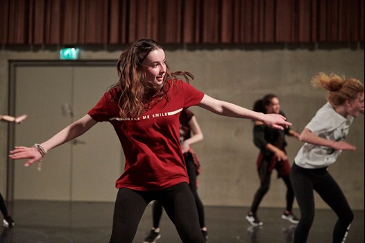 femke van der burg danst in crosstown