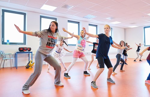 Dansen bij Double U Dance